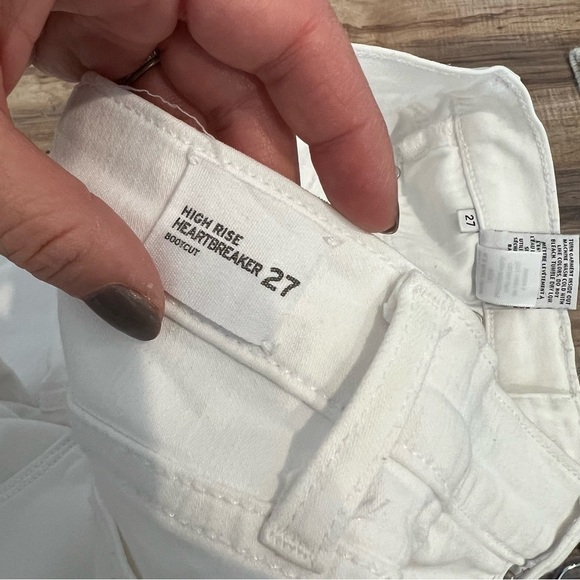 Hudson Heartbreaker High-Rise Bootcut Jeans in Optical White - Picture 13 of 16